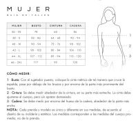 GUIA DE TALLES - MUJER